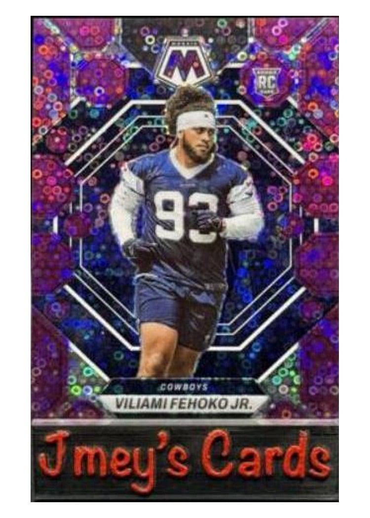 2023 Panini Mosaic Base Set Viliami Fehoko Jr. No Huddle Purple #375 card