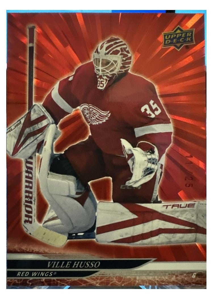 2024-25 Upper Deck Base Set Ville Husso #308 card
