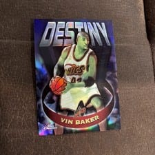 1997 Topps Chrome Destiny Vin Baker #D3 card