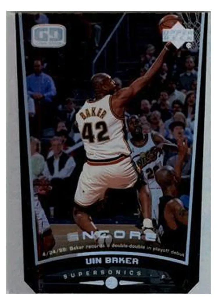 1998 Upper Deck Encore Vin Baker #76 card