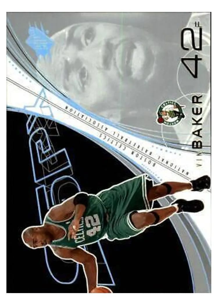 2002 Spx Vin Baker #7 card
