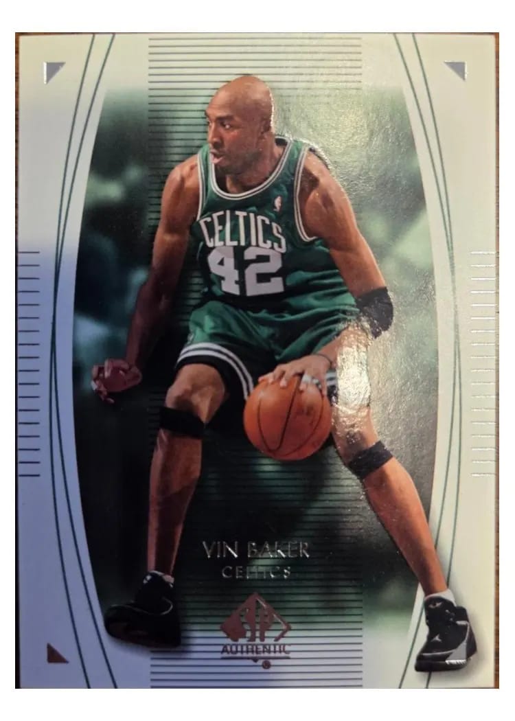 2003 SP Authentic Vin Baker #5 card