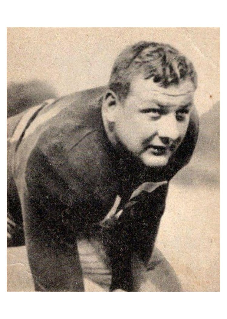 1948 Bowman Vince Banonis #18 card