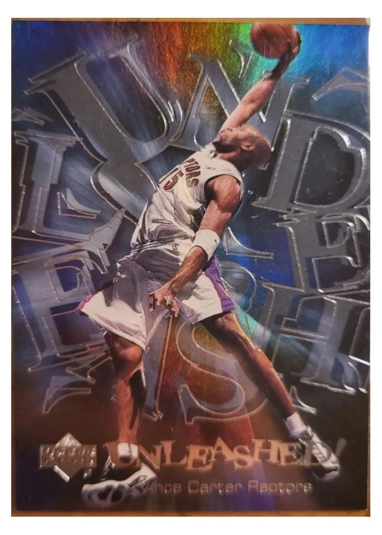 2000 Upper Deck Unleashed Vince Carter #U1 card