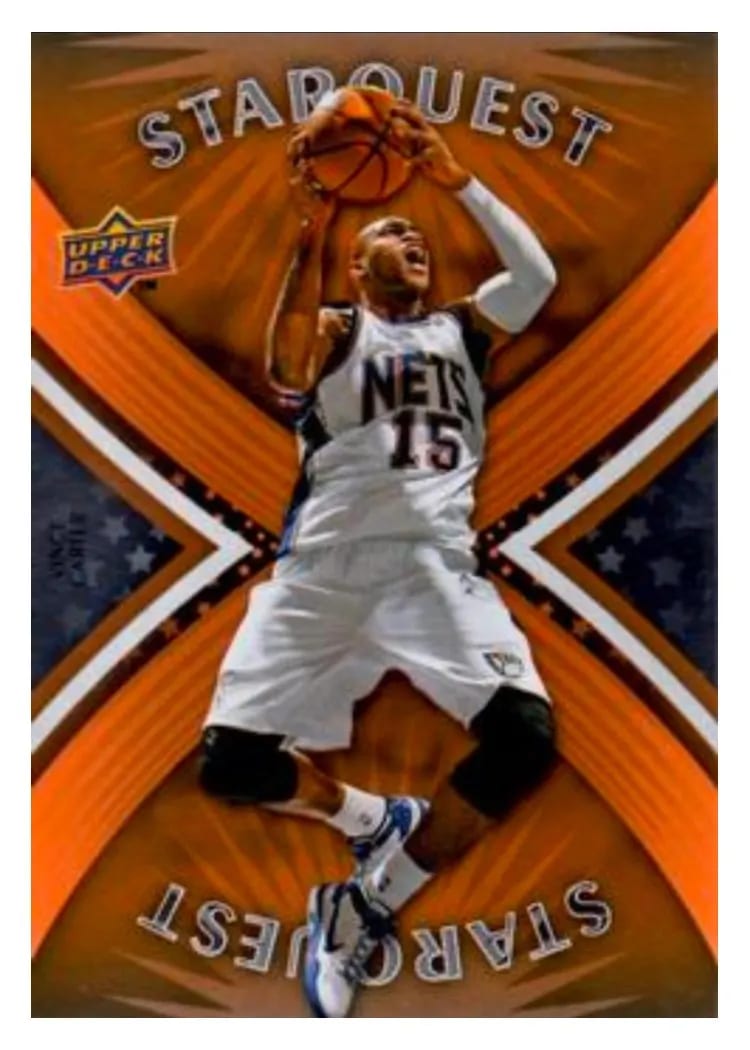 2008 Upper Deck Starquest Vince Carter Copper #SQ-6 card