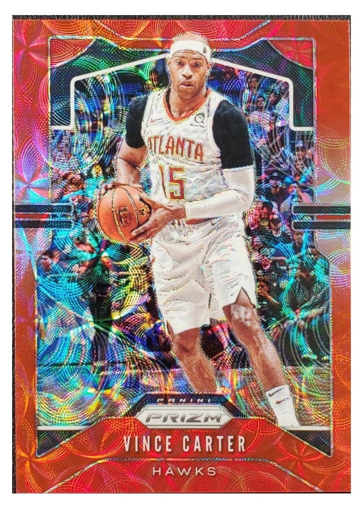 2019-20 Panini Prizm Base Set Vince Carter #33 card