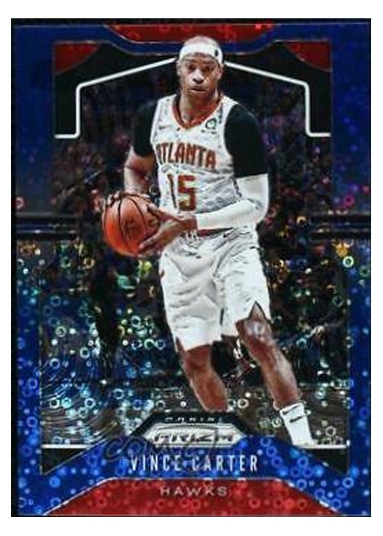 2019-20 Panini Prizm Base Set Vince Carter #33 card