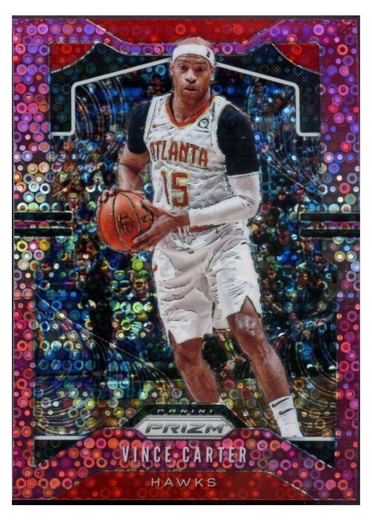 2019-20 Panini Prizm Base Set Vince Carter #33 card