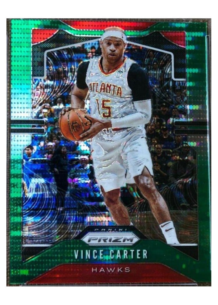 2019-20 Panini Prizm Base Set Vince Carter #33 card