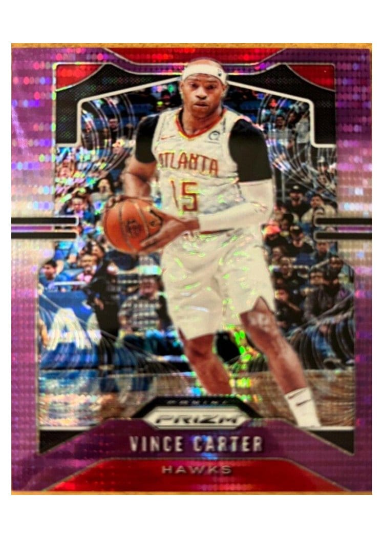 2019-20 Panini Prizm Base Set Vince Carter #33 card