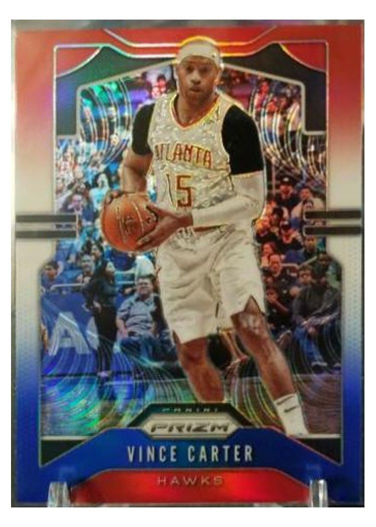 2019-20 Panini Prizm Base Set Vince Carter #33 card
