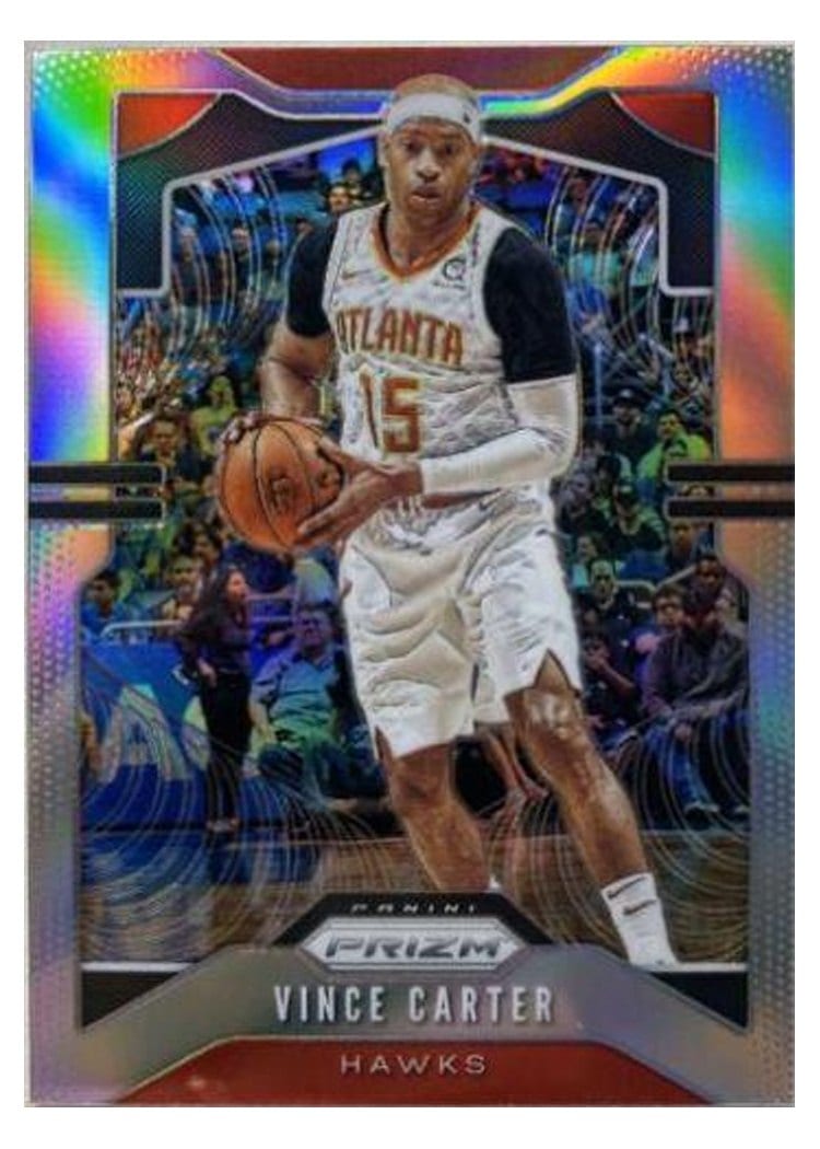 2019-20 Panini Prizm Base Set Vince Carter #33 card