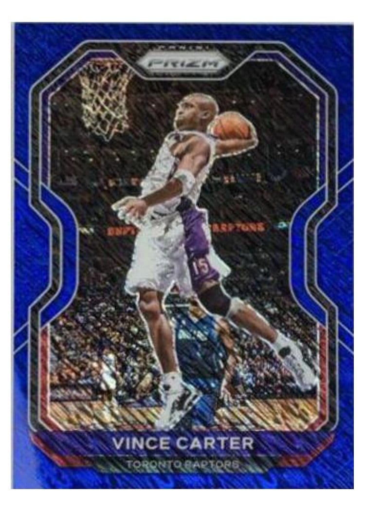2020-21 Panini Prizm Base Set Vince Carter #117 card