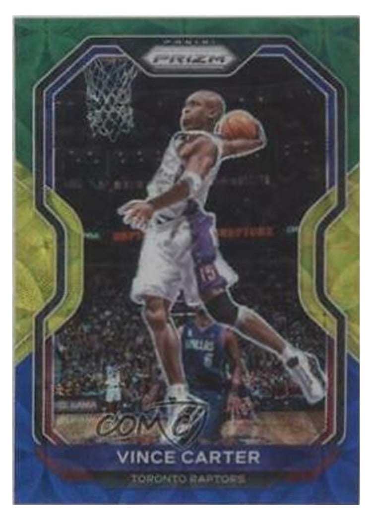2020-21 Panini Prizm Base Set Vince Carter #117 card
