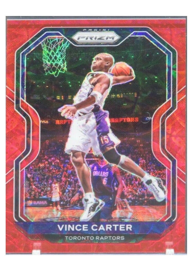 2020-21 Panini Prizm Base Set Vince Carter #117 card