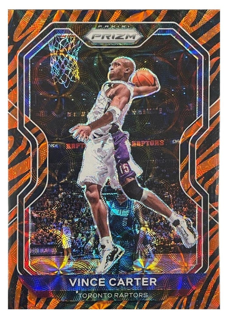 2020-21 Panini Prizm Base Set Vince Carter #117 card