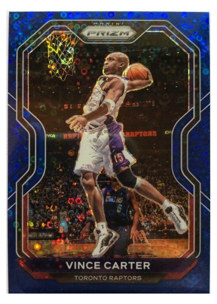 2020-21 Panini Prizm Base Set Vince Carter #117 card