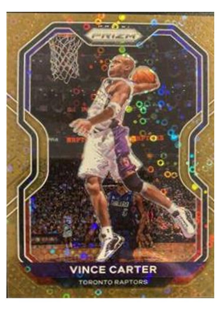2020-21 Panini Prizm Base Set Vince Carter #117 card