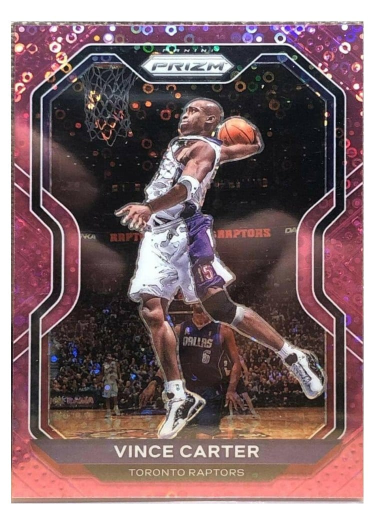 2020-21 Panini Prizm Base Set Vince Carter #117 card