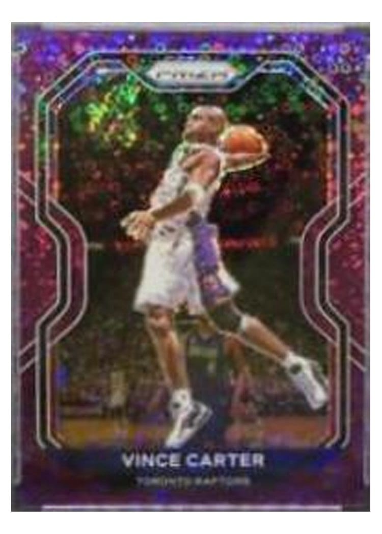 2020-21 Panini Prizm Base Set Vince Carter #117 card