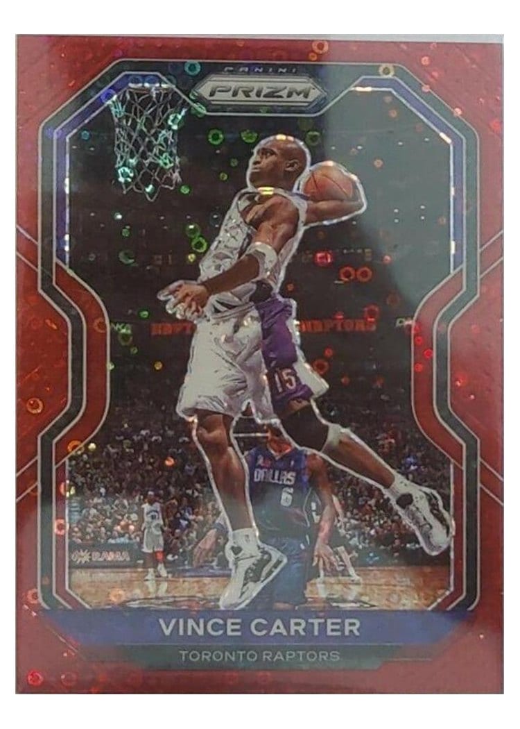 2020-21 Panini Prizm Base Set Vince Carter #117 card