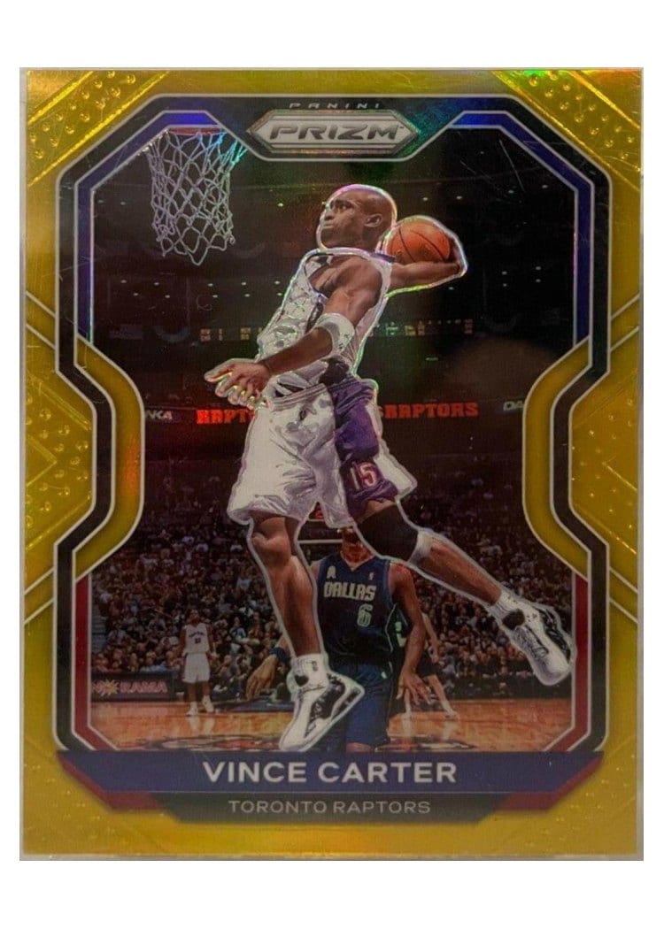2020-21 Panini Prizm Base Set Vince Carter #117 card