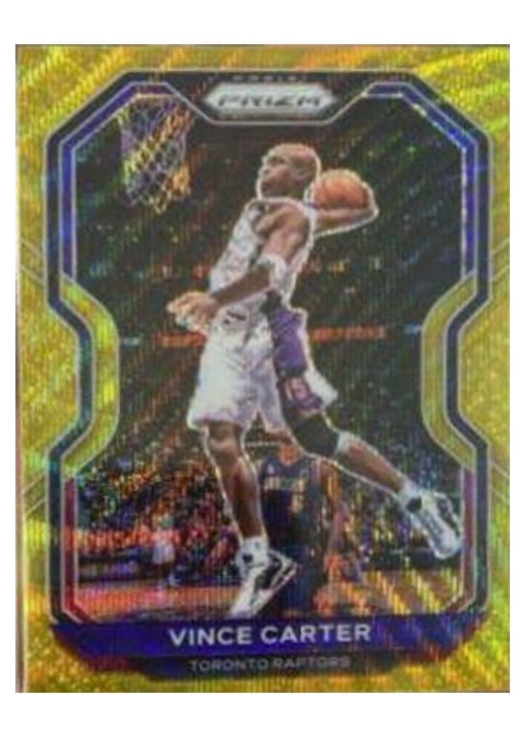 2020-21 Panini Prizm Base Set Vince Carter #117 card