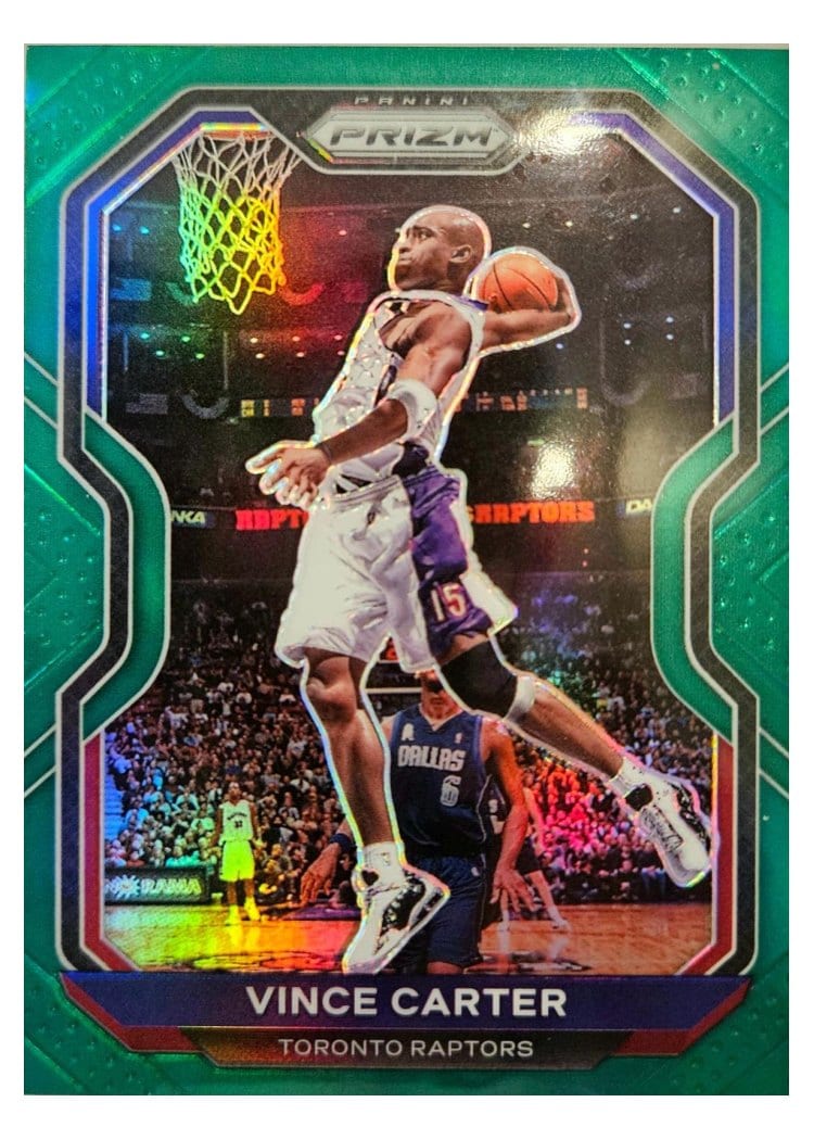 2020-21 Panini Prizm Base Set Vince Carter #117 card