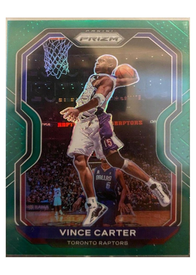 2020-21 Panini Prizm Base Set Vince Carter #117 card