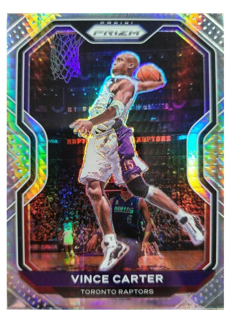 2020-21 Panini Prizm Base Set Vince Carter #117 card