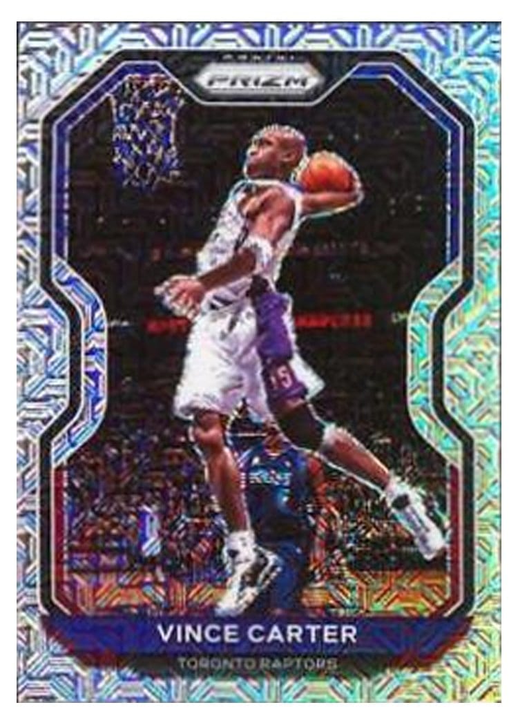 2020-21 Panini Prizm Base Set Vince Carter #117 card