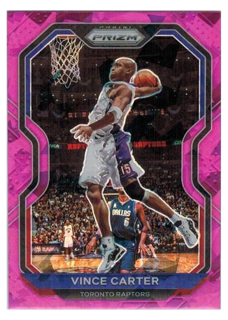 2020-21 Panini Prizm Base Set Vince Carter #117 card