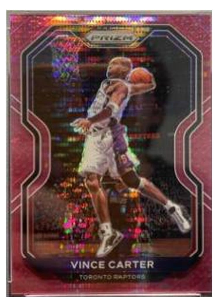 2020-21 Panini Prizm Base Set Vince Carter #117 card