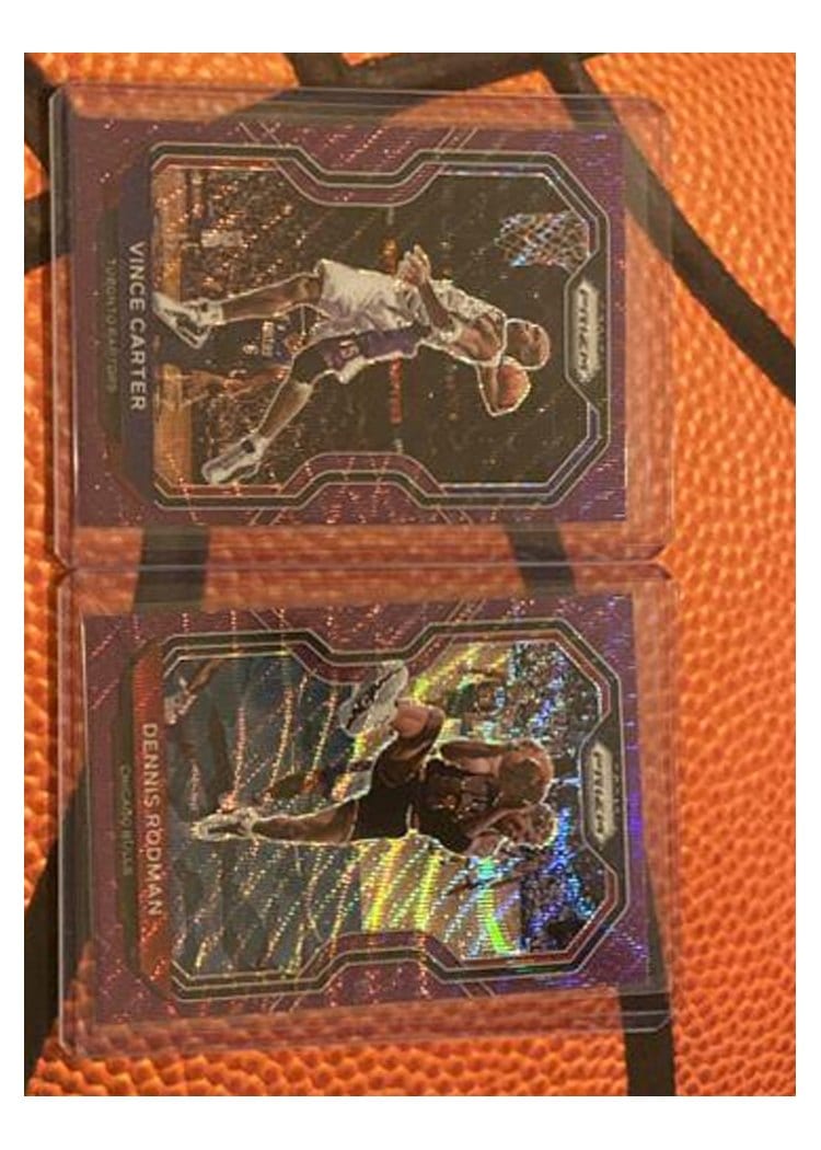 2020-21 Panini Prizm Base Set Vince Carter #117 card