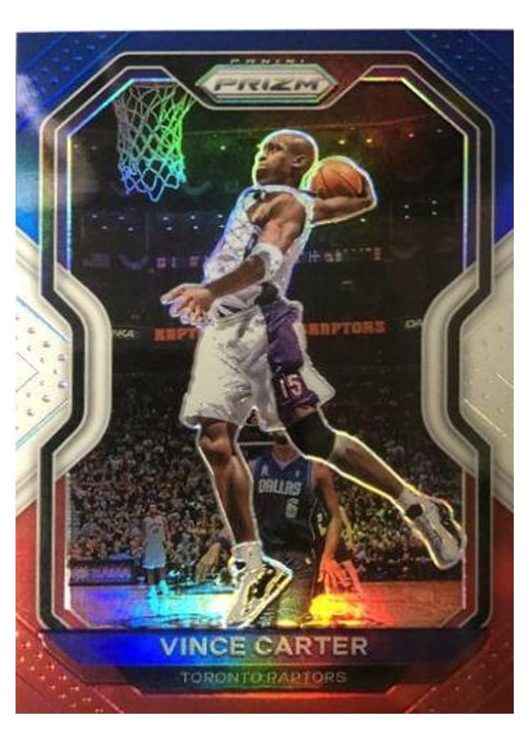 2020-21 Panini Prizm Base Set Vince Carter #117 card