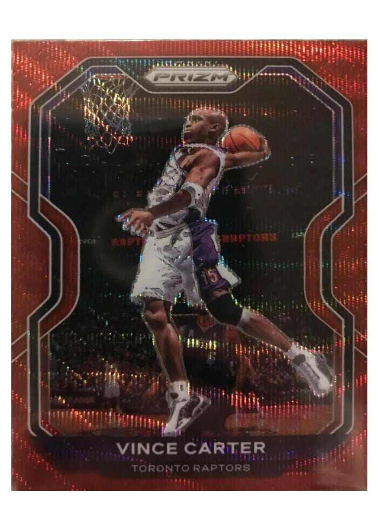 2020-21 Panini Prizm Base Set Vince Carter #117 card