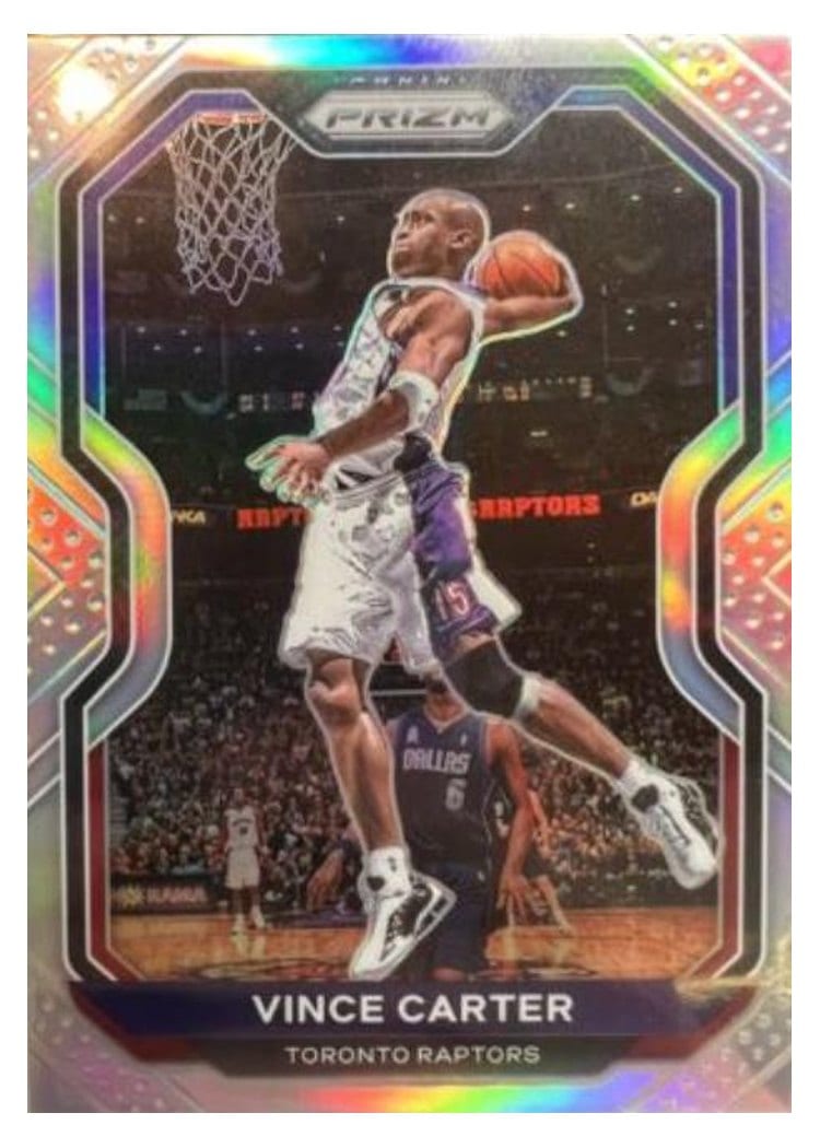2020-21 Panini Prizm Base Set Vince Carter #117 card