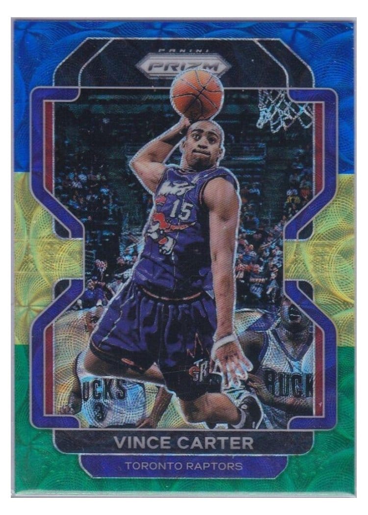 2021-22 Panini Prizm Base Set Vince Carter #246 card