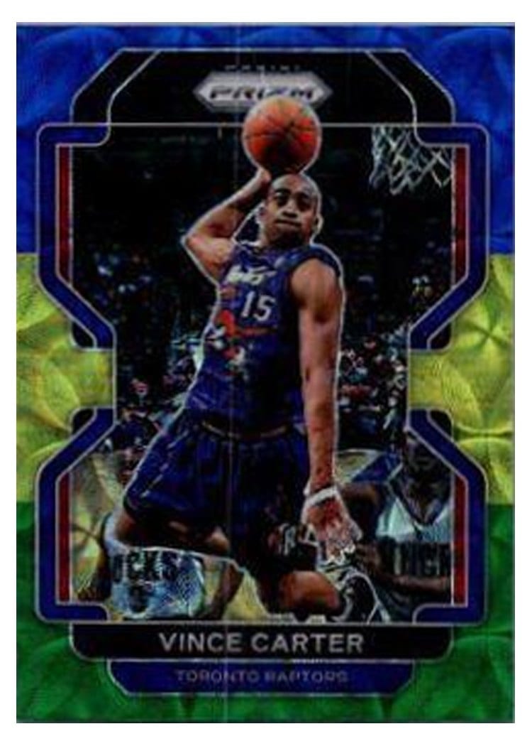 2021-22 Panini Prizm Base Set Vince Carter #246 card