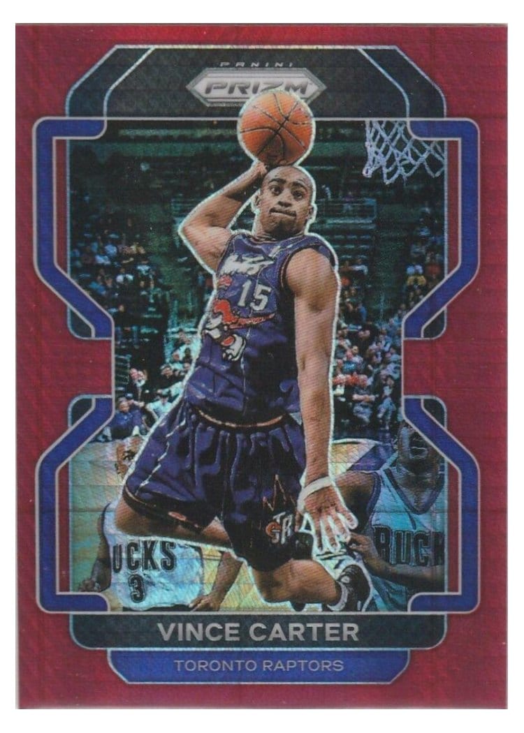 2021-22 Panini Prizm Base Set Vince Carter #246 card
