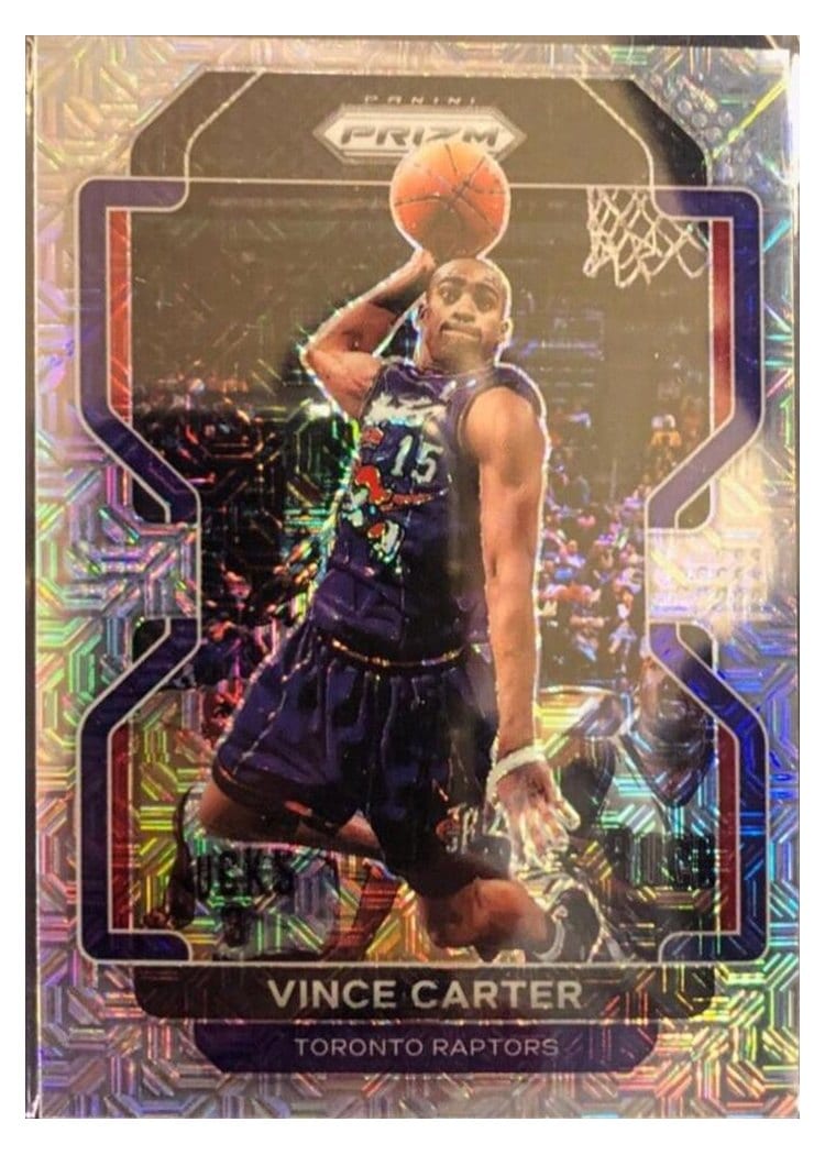 2021-22 Panini Prizm Base Set Vince Carter #246 card
