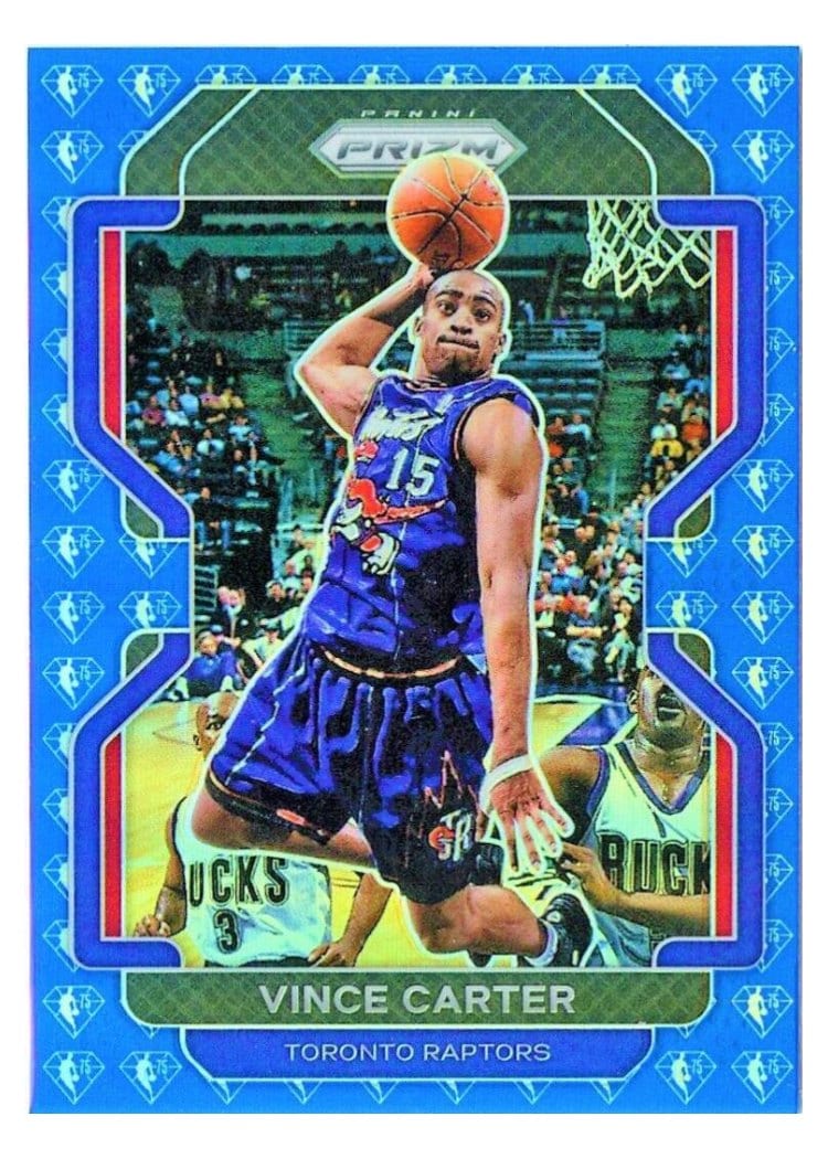 2021-22 Panini Prizm Base Set Vince Carter #246 card