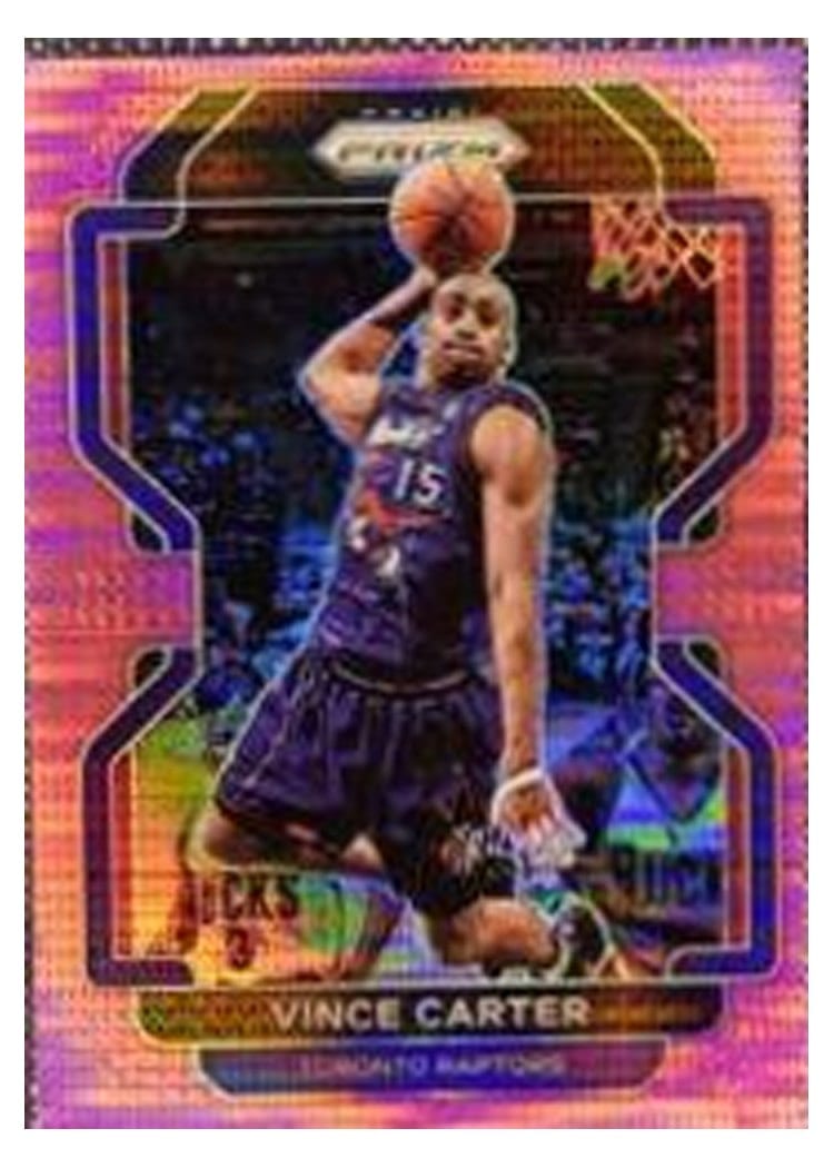 2021-22 Panini Prizm Base Set Vince Carter #246 card