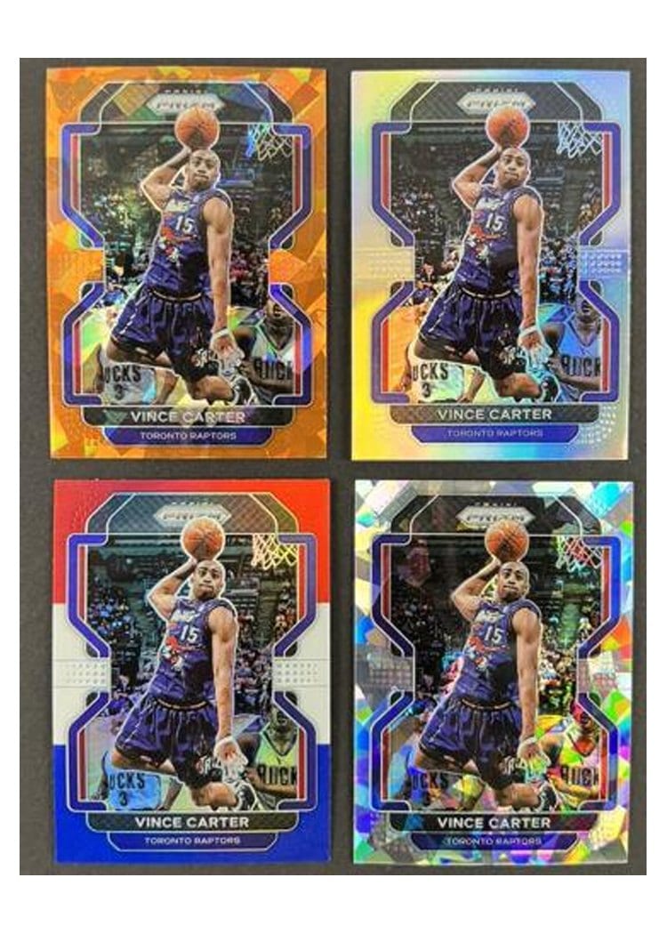 2021-22 Panini Prizm Base Set Vince Carter #246 card