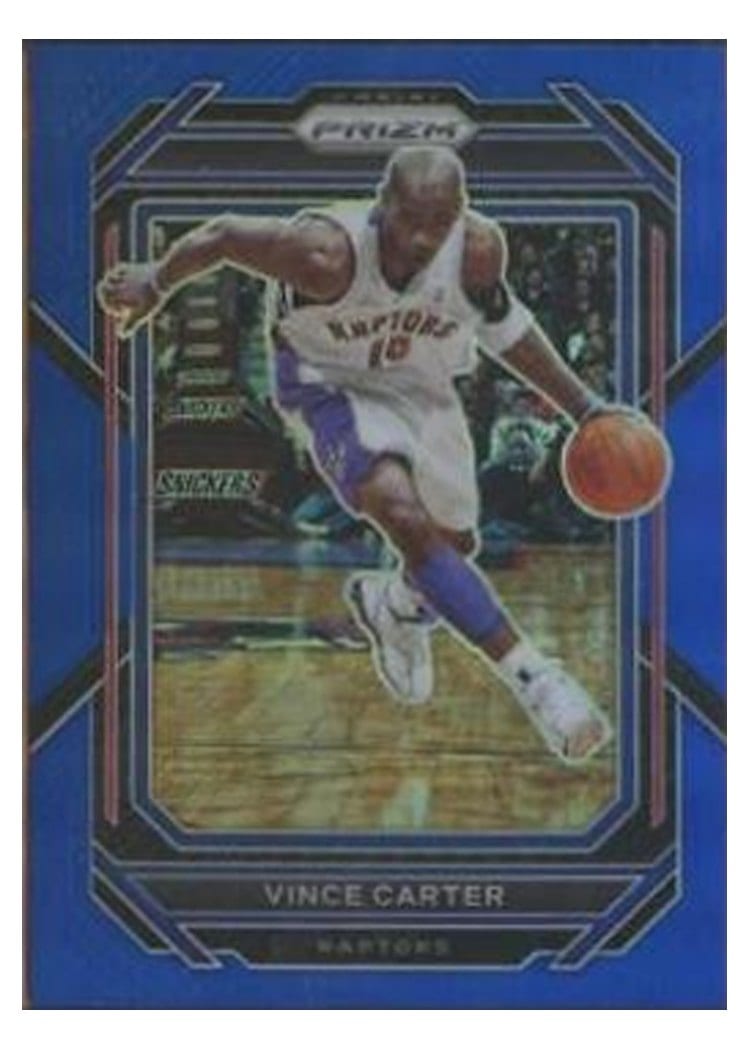 2022-23 Panini Prizm Base Set Vince Carter #274 card
