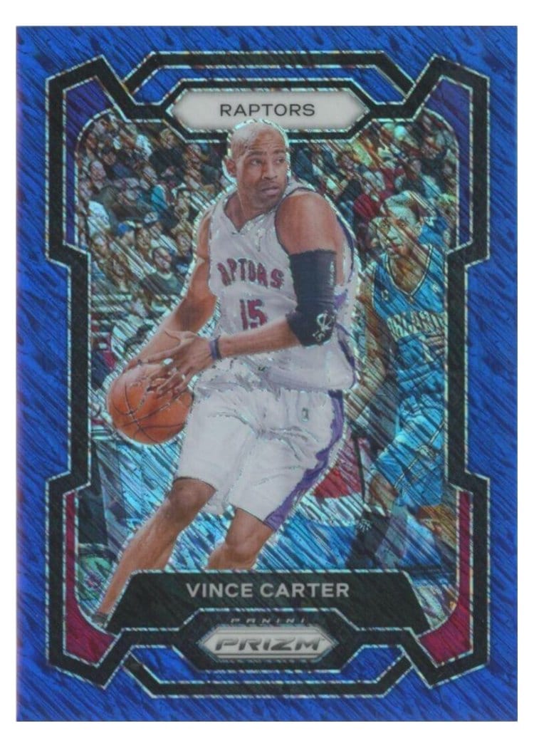 2023-24 Panini Prizm Base Set Vince Carter #195 card
