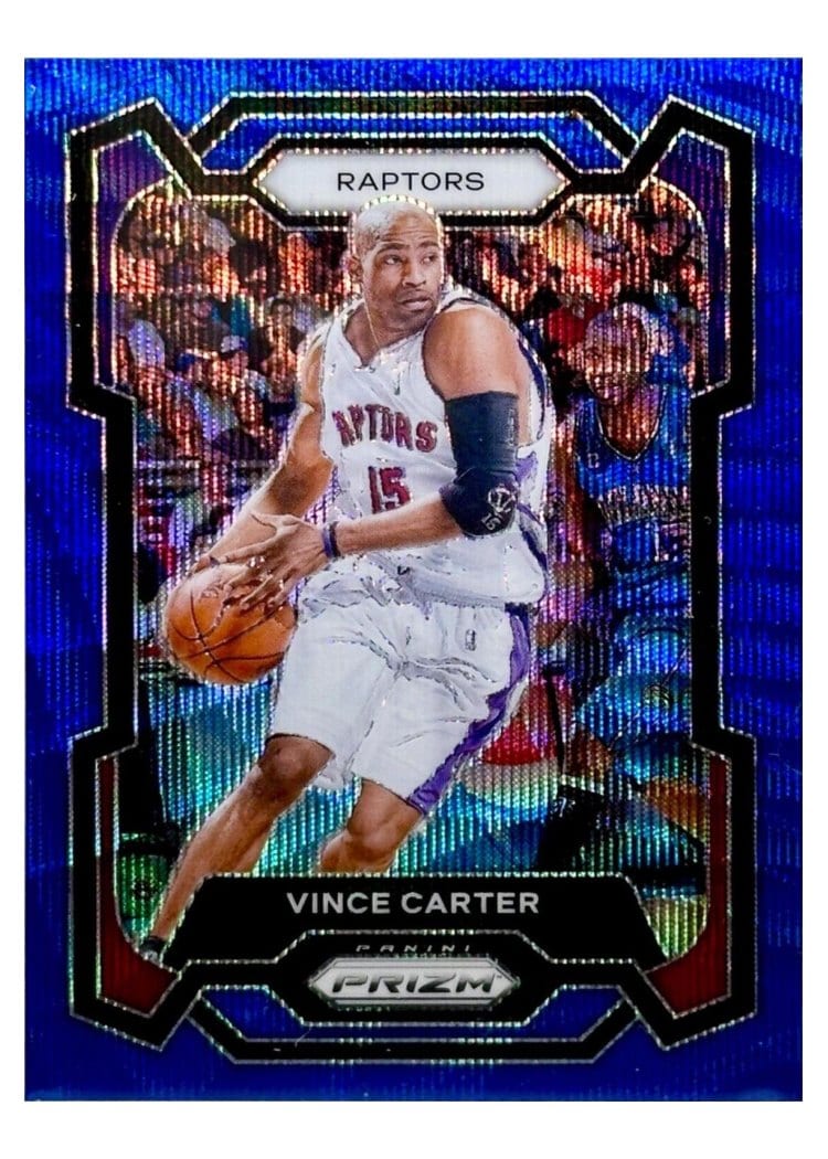 2023-24 Panini Prizm Base Set Vince Carter #195 card