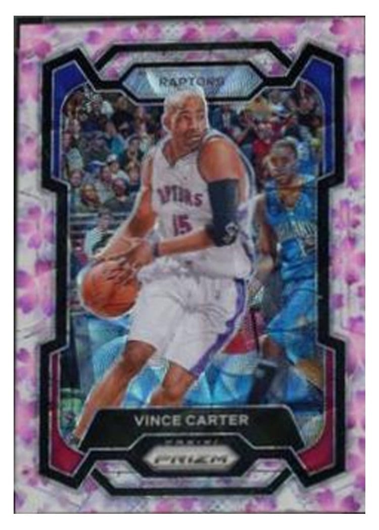 2023-24 Panini Prizm Base Set Vince Carter #195 card