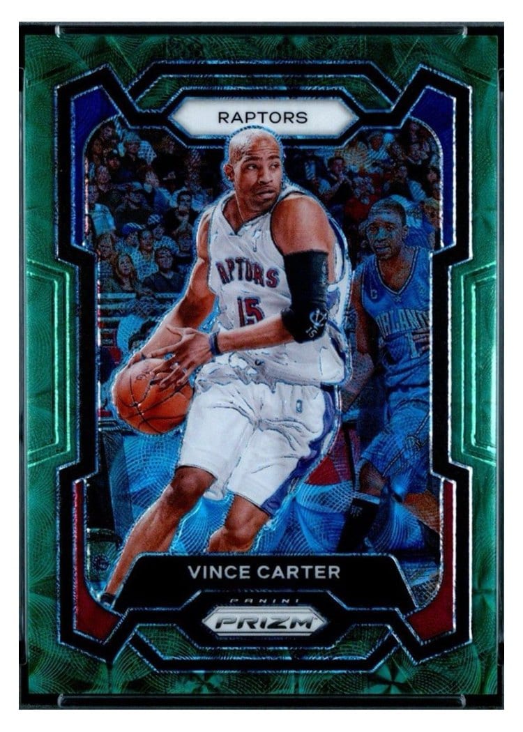 2023-24 Panini Prizm Base Set Vince Carter #195 card