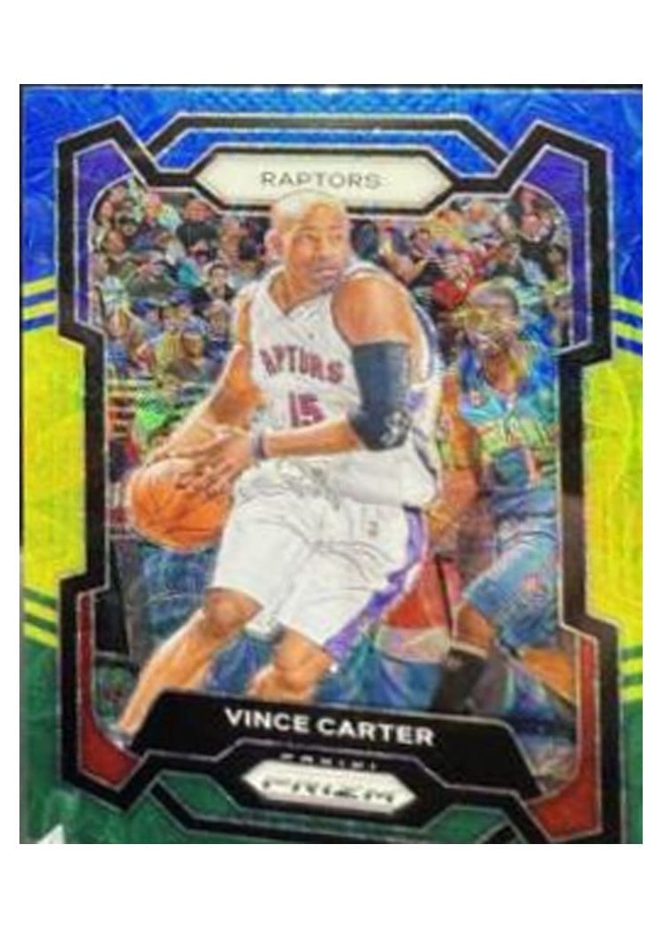 2023-24 Panini Prizm Base Set Vince Carter #195 card